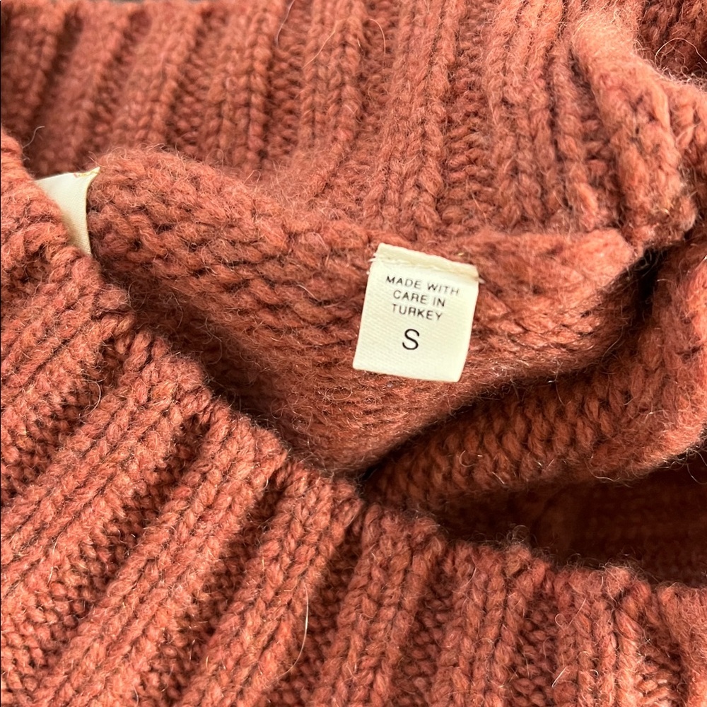 Doen Heirloom May Cashmere Sweater Dusty Rose Size Small - Picture 10 of 11